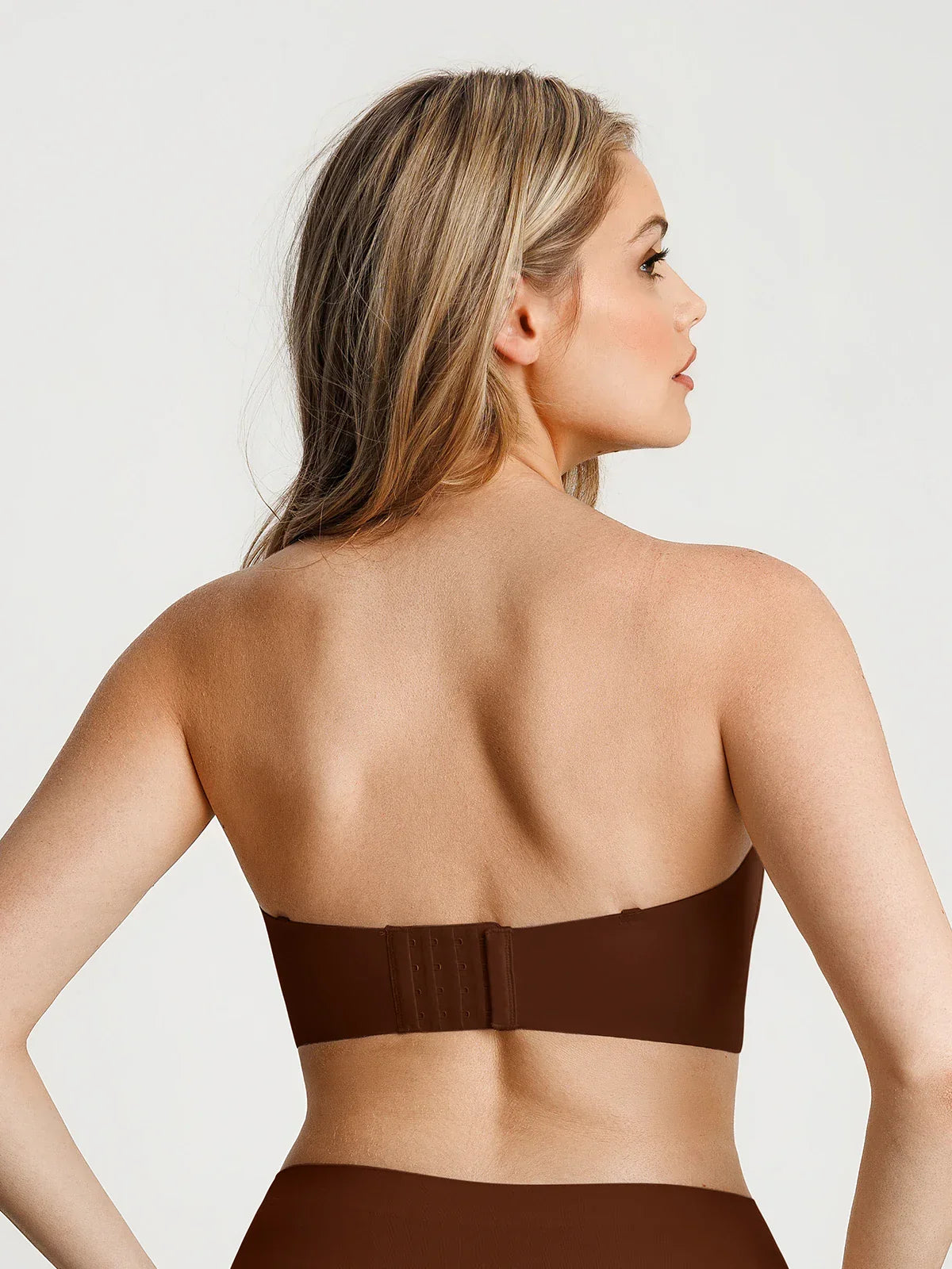 Seamless Non-Slip Push-Up Shaping Strapless Bra