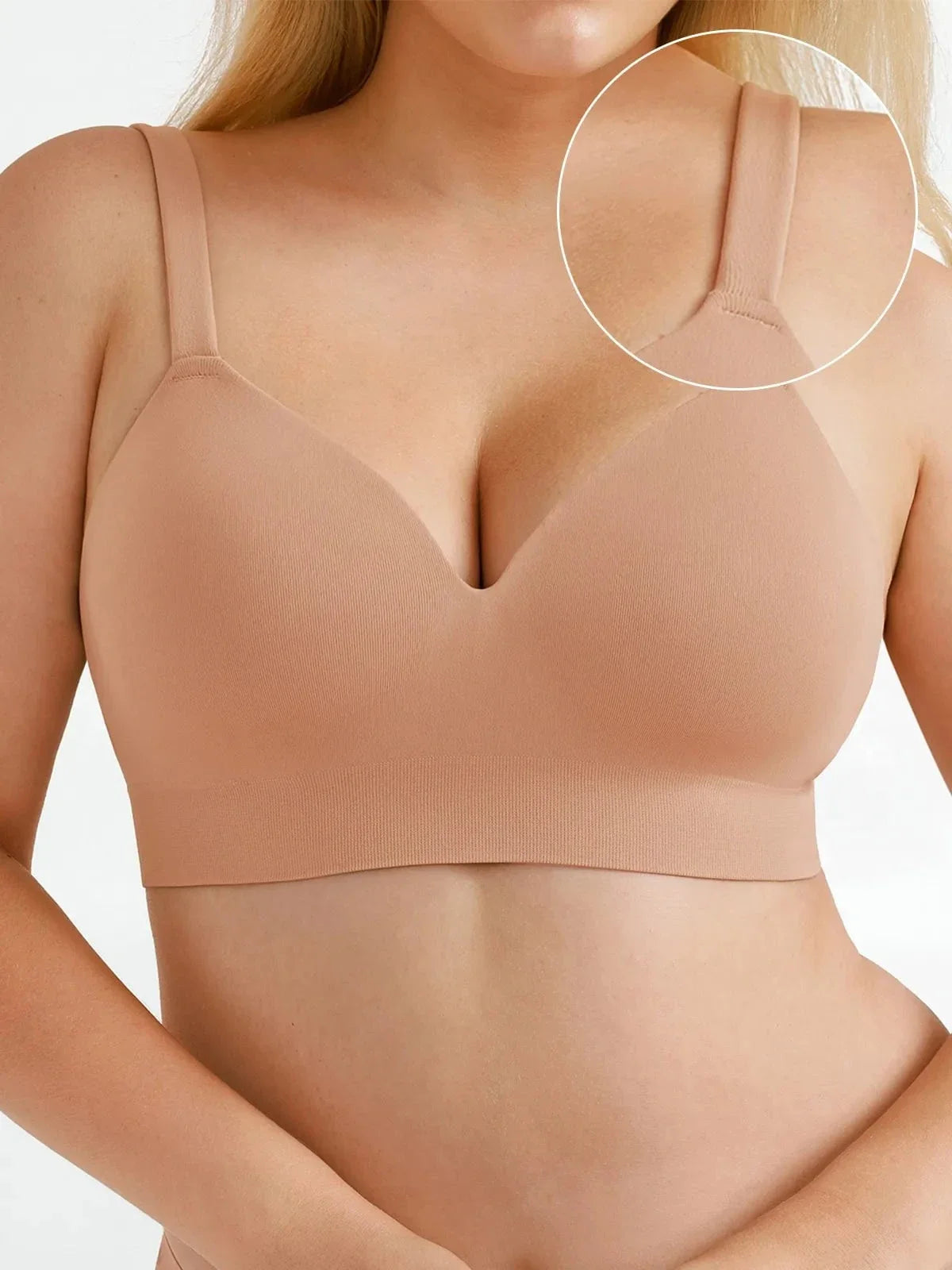 ContourLift Seamless Wireless Shaping Push Up Bra