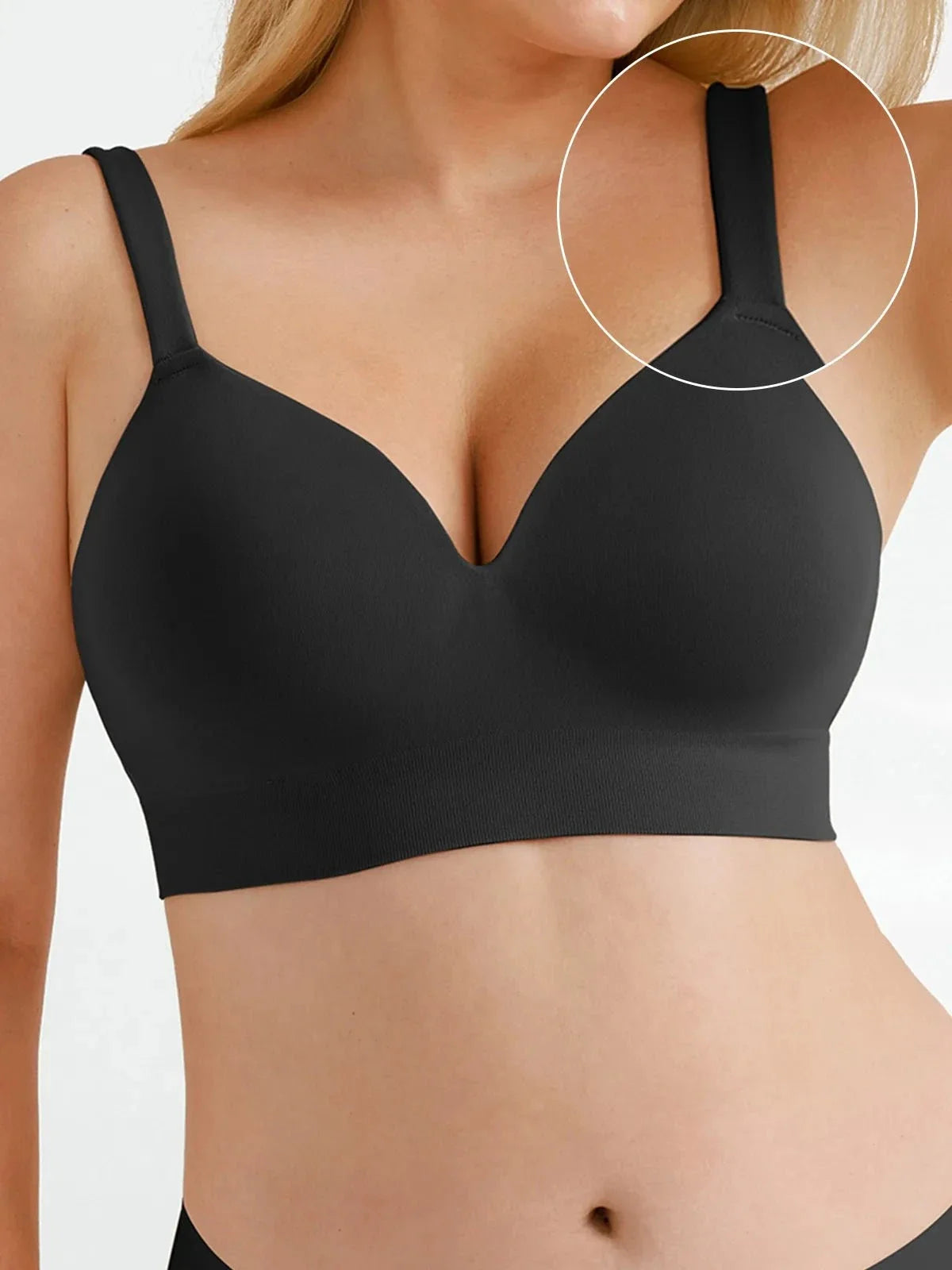ContourLift Seamless Wireless Shaping Push Up Bra