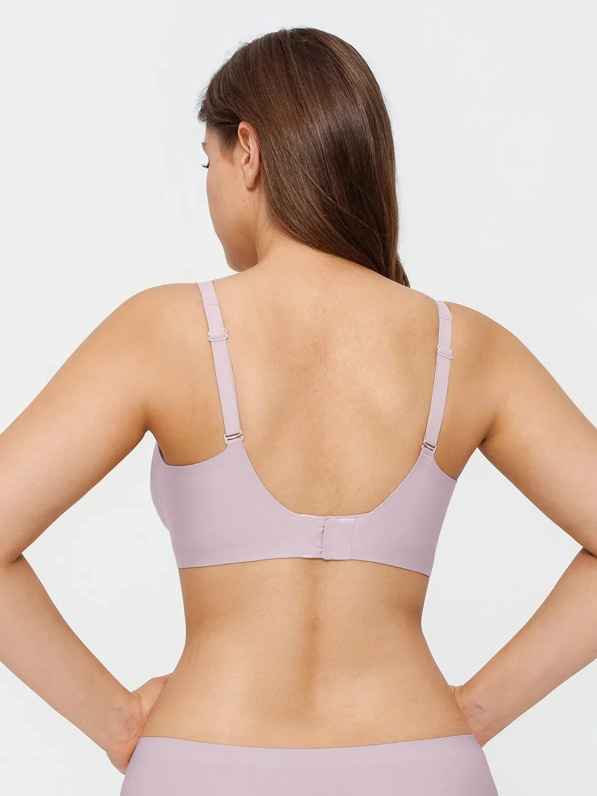 Seamless Wireless Jelly Comfort Plunge Bra