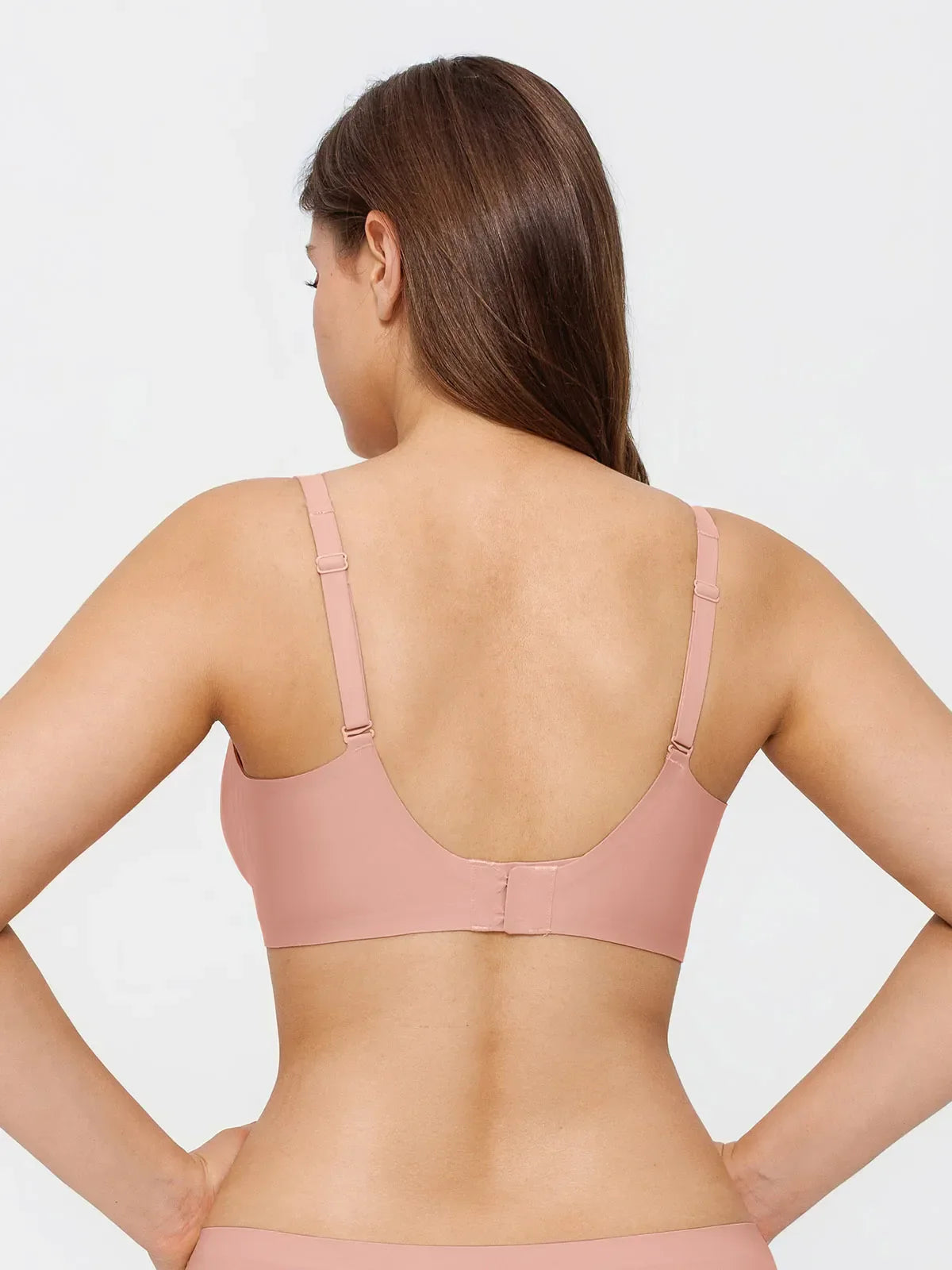 Seamless Wireless Jelly Comfort Plunge Bra