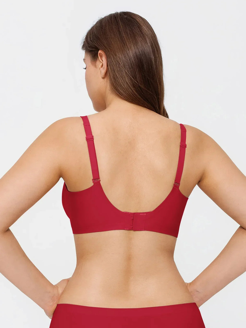 Seamless Wireless Jelly Comfort Plunge Bra