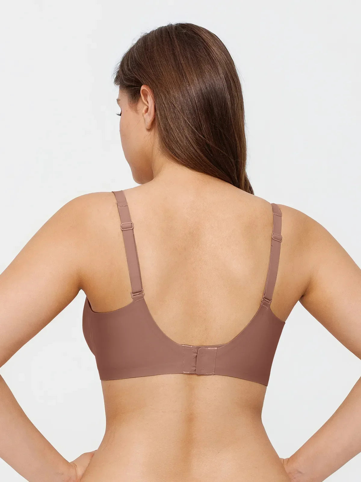 Seamless Wireless Jelly Comfort Plunge Bra