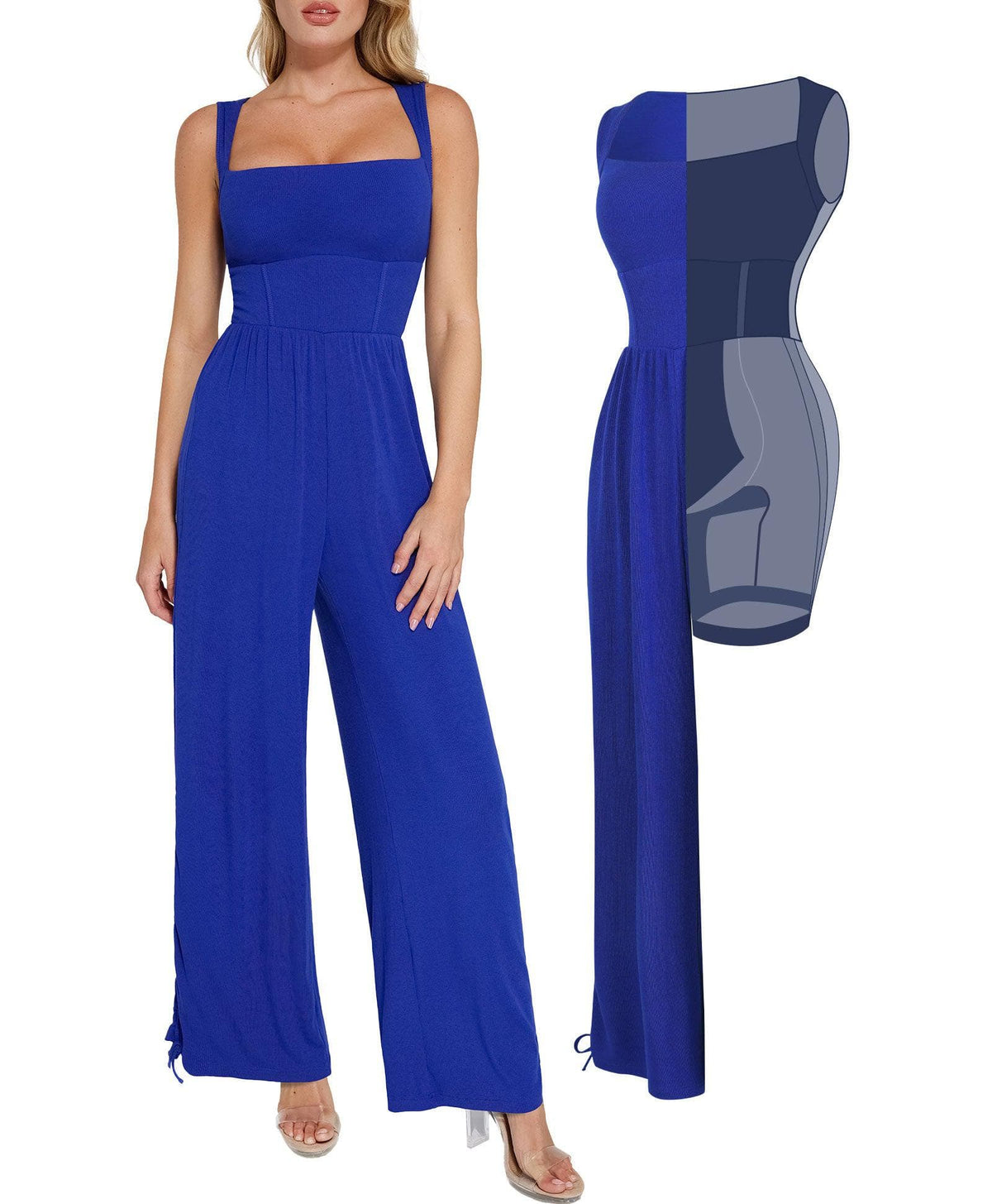 The Diana Wide-Leg Jumpsuit