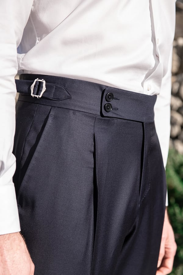 Solid Color Straight Casual Trousers
