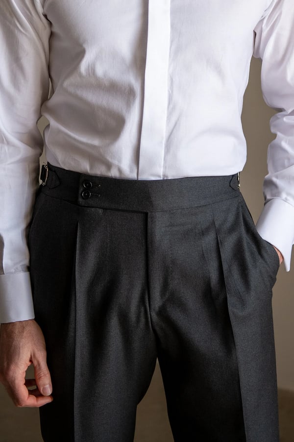 Solid Color Straight Casual Trousers