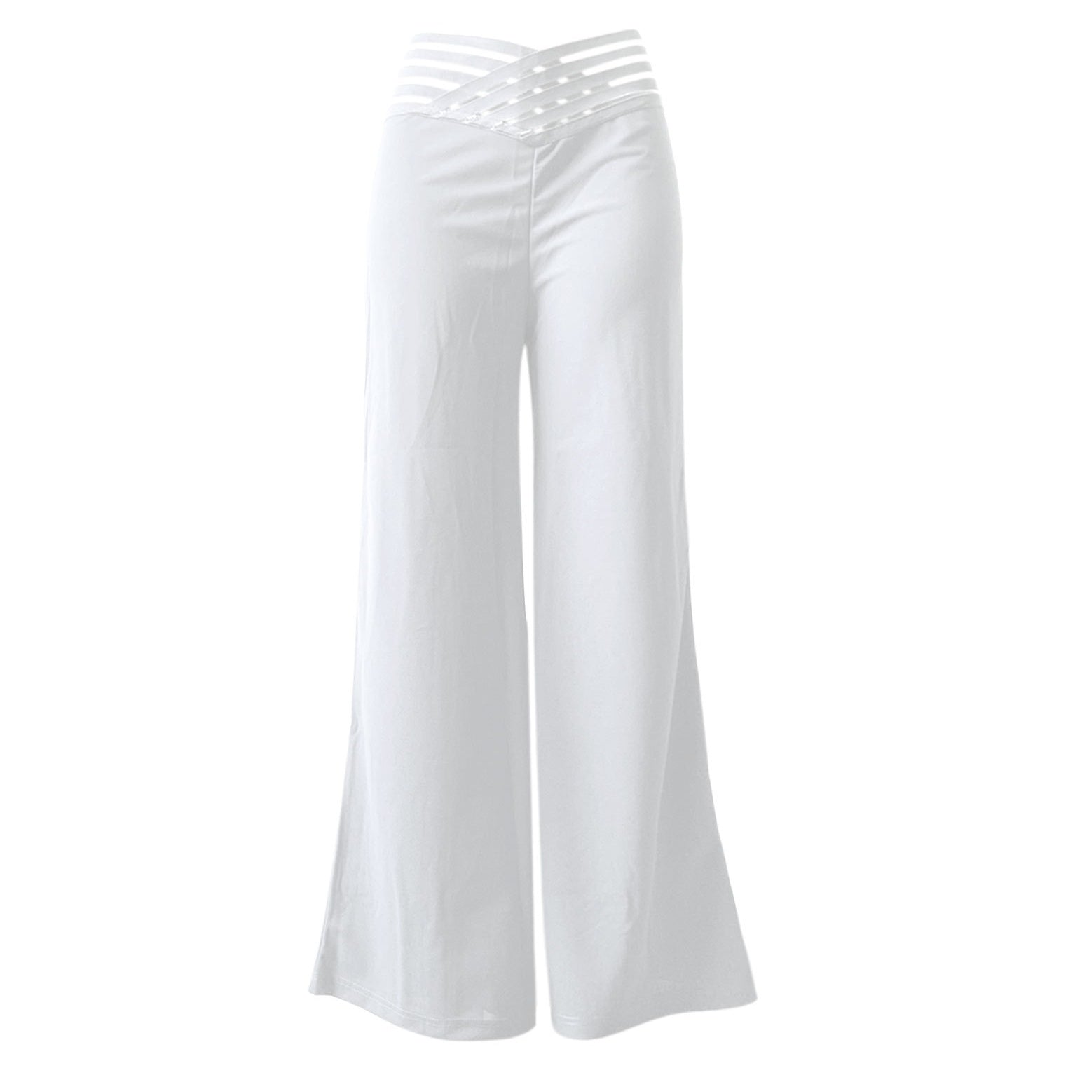Women’s casual High-Waisted Wide-Leg Pants