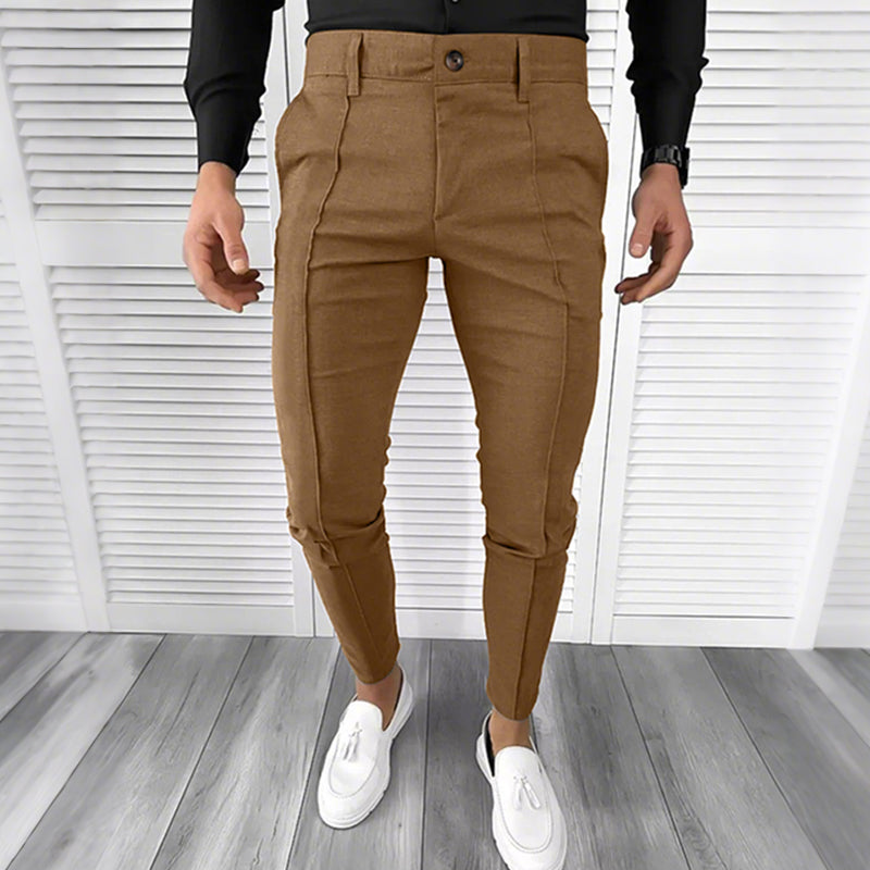 Casual Solid Color High-end Dress Pants
