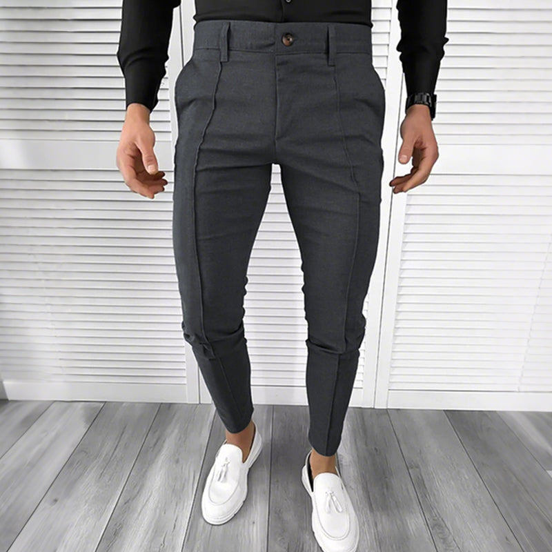 Casual Solid Color High-end Dress Pants
