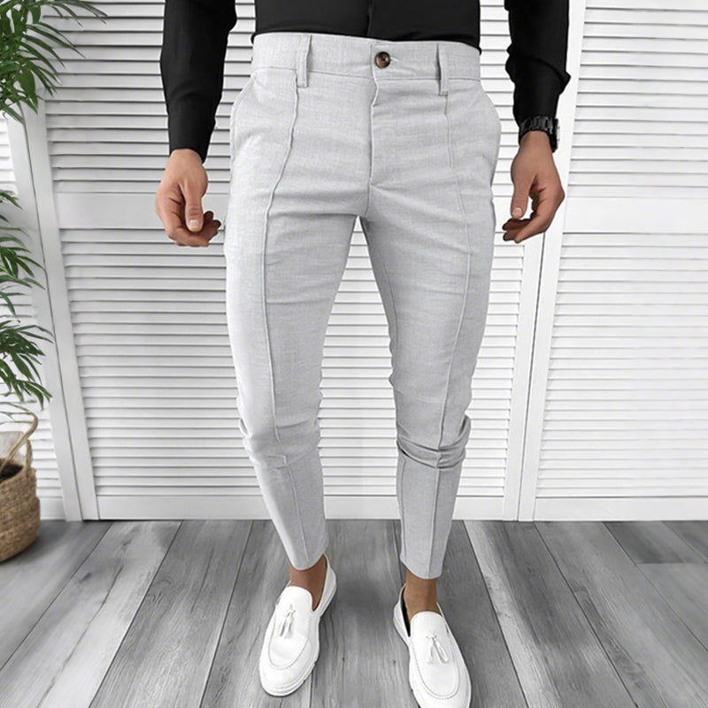 Casual Solid Color High-end Dress Pants