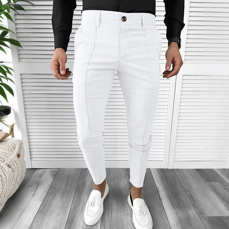 Casual Solid Color High-end Dress Pants