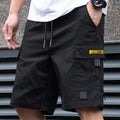 Casual Cargo Shorts with Drawstring Waist