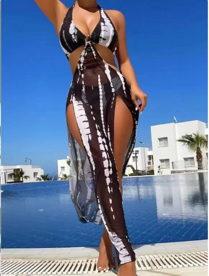 Isa Striped Two-Piece Swimsuit