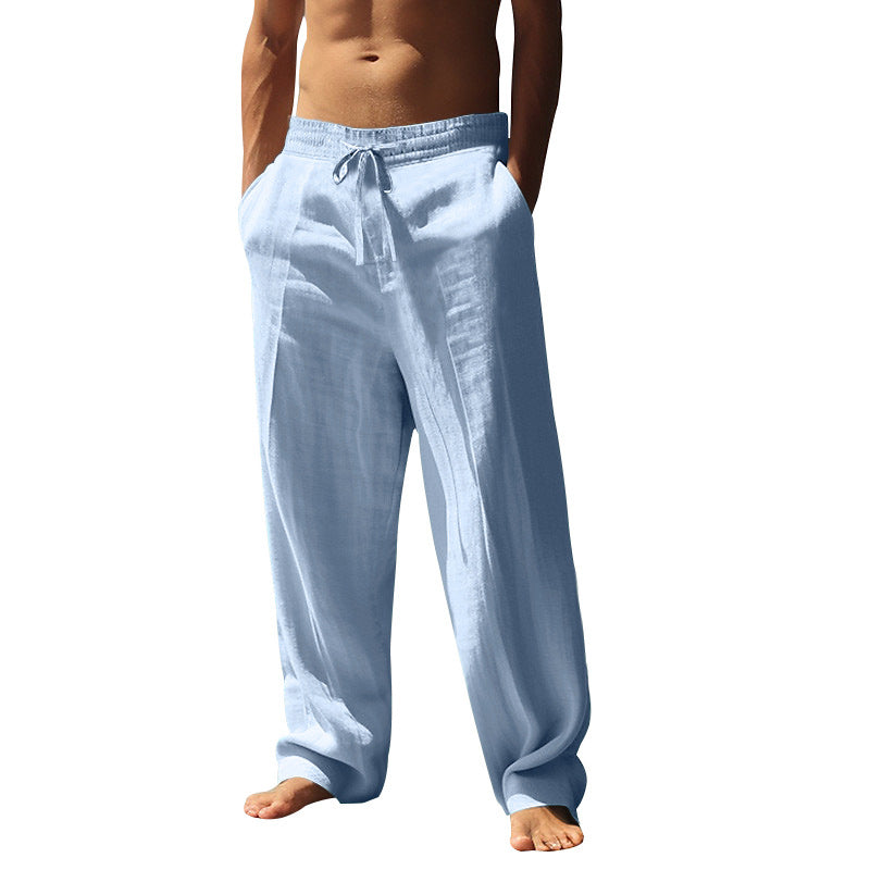 Casual Drawstring Pants with Pockets
