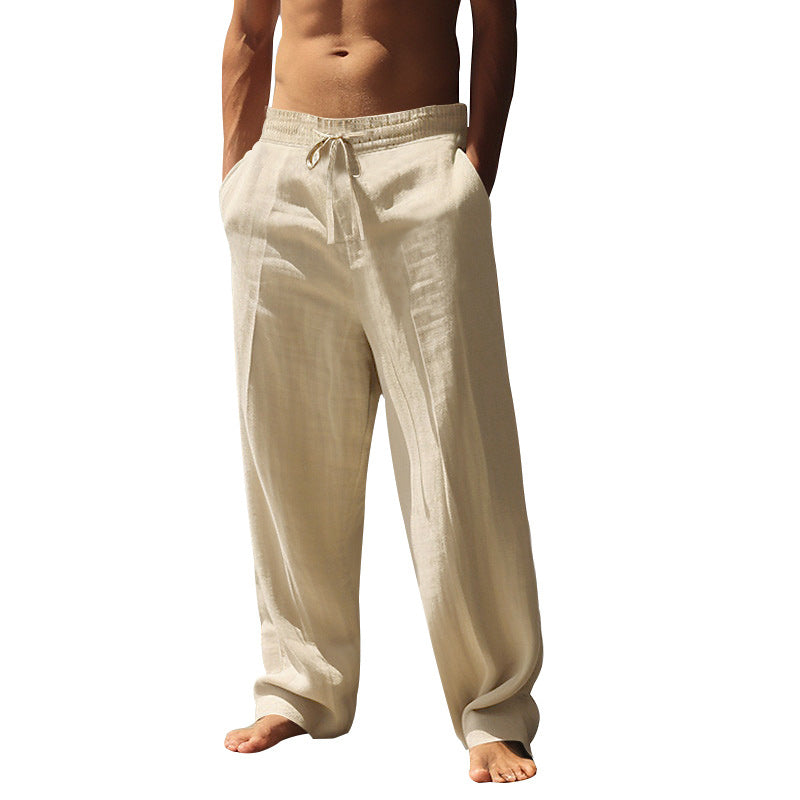 Casual Drawstring Pants with Pockets