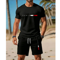 Men’s Printed 2-Piece Set