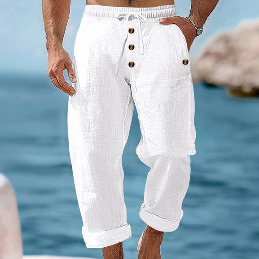 Victor Linen Drawstring Pants
