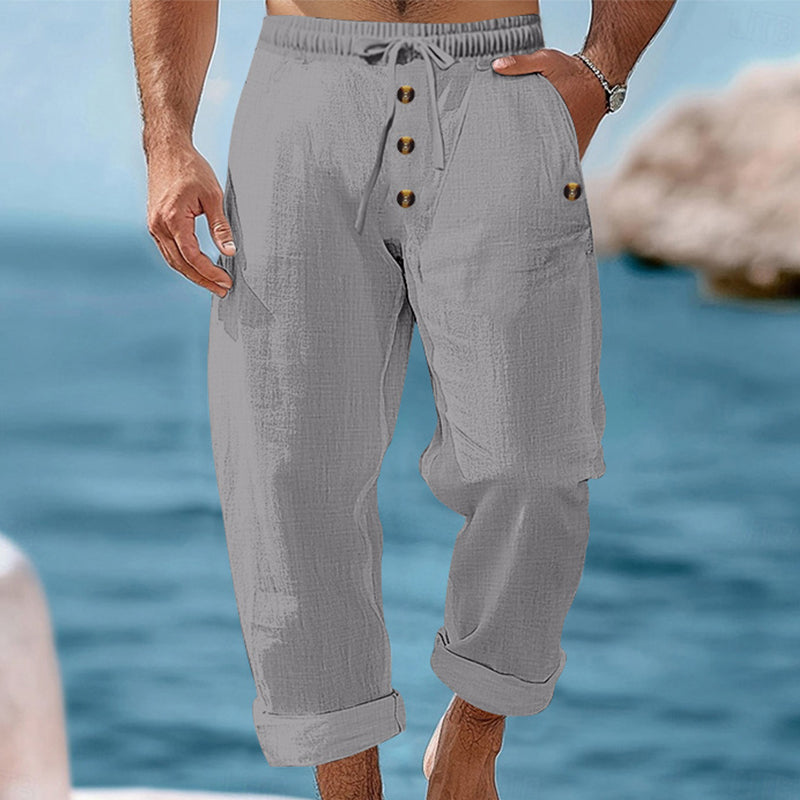 Victor Linen Drawstring Pants