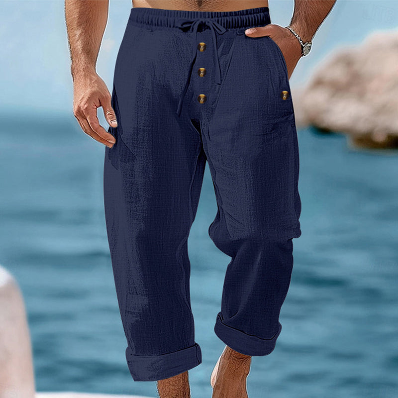 Victor Linen Drawstring Pants