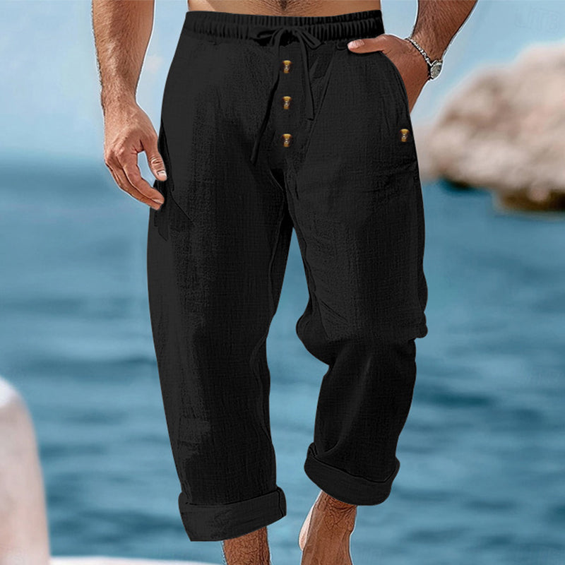 Victor Linen Drawstring Pants