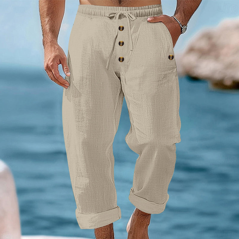 Victor Linen Drawstring Pants