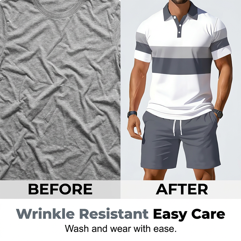Men's Short Sleeve Casual Set