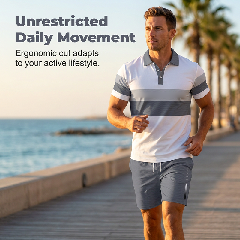 Men's Short Sleeve Casual Set