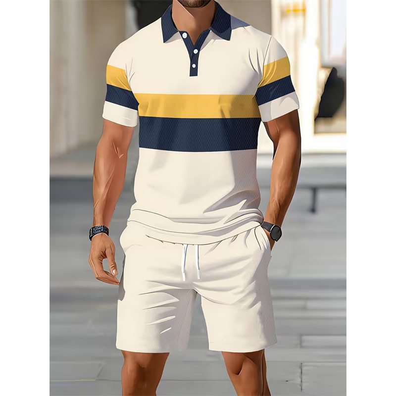 Men's Short Sleeve Casual Set