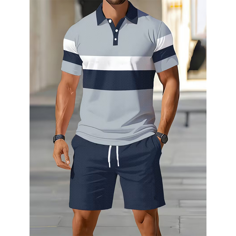 Men's Short Sleeve Casual Set