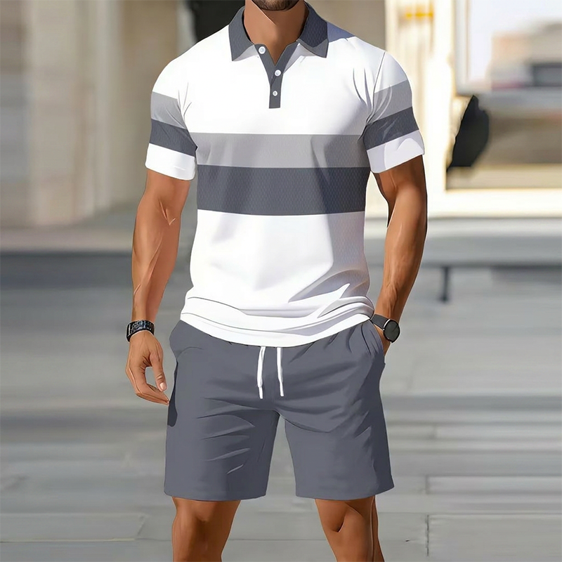 Men's Short Sleeve Casual Set